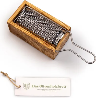 Produktbild von Parmesanreibe mit Box 24,5cm x 7cm x 6cm