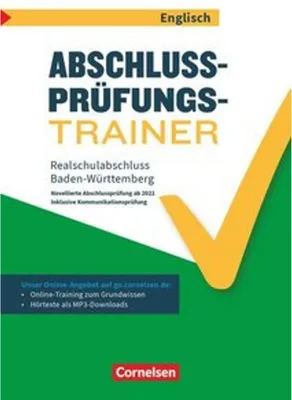 Produktbild von Abschlussprüfungstrainer Englisch - Baden-Württemberg - 10. Schuljahr