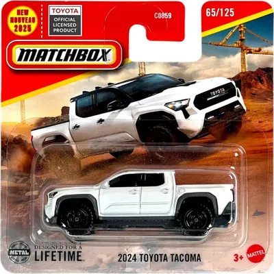 Immagine prodotto di Matchbox 2025 - 2024 Toyota Tacoma [Light Smoke Tint] bianco (colori del fumo) 65/125