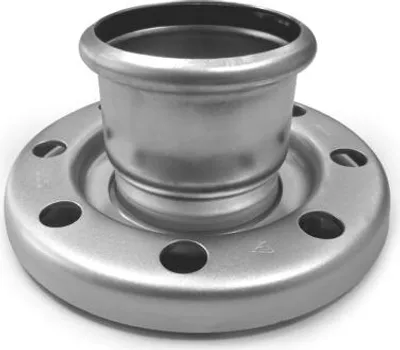 Produktbild von Inoxpres Flansch, Crimpflansch aus Edelstahl 304, Nennweite DN 80-88,9