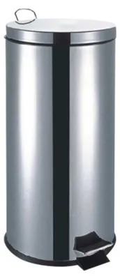 Produktbild von Treteimer 30 L, Edelstahl, Metallpedal