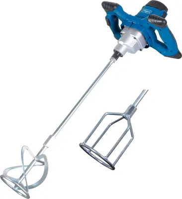 Produktbild von Scheppach Rührwerk PM1200 | 1200W Leistung | länge 550mm | Rührkorb-Ø 120mm | Drehzahlregulierung | Rühreraufnahme M14 | inkl. Farb- und Mörtelrührer