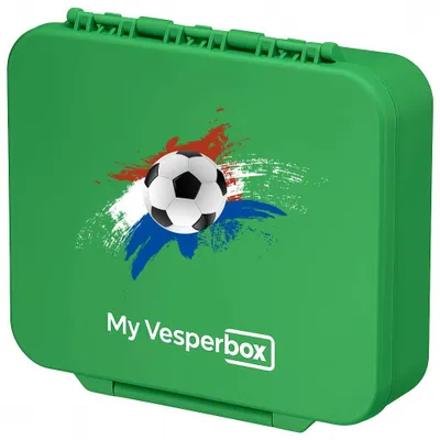 Produktbild von My Vesperbox® Brotdose für Kinder mit Fächern Liv [ GERMANY] - Lunchbox mit Trennfächern - Bento Box - Jausenbox - Brotzeitbox für Schule & Kindergarten - Vesperdose für Jungen & Mädchen
