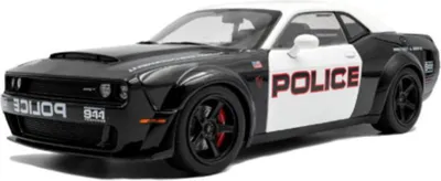 Immagine prodotto di Automodello Solido in scala 1:18 Dodge Challenger R/T HW Police Widebody Scat Pack 2023 S1805715