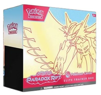 Produktbild von Pokemon Paradox Rift Roaring Moon Pokémon Center Elite Trainer Box
