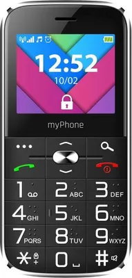 Obrázok produktu pre MyPhone Halo C Senior čierny s nabíjacím stojanom