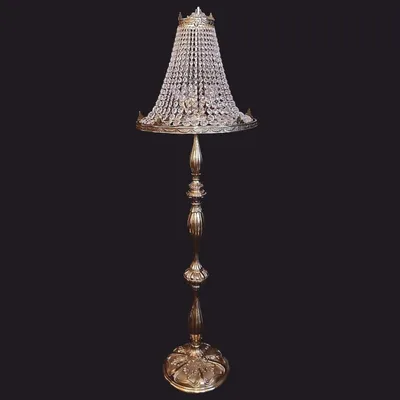 Obrázek produktu pro Casa Padrino barokní stojací lampa z křišťálového skla mosaz v. 162 cm - Barokní světla