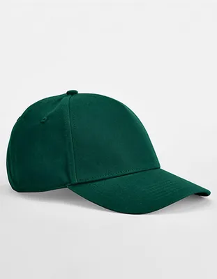 Produktbild von Beechfield B825 | EarthAware® Classic Organic Baumwolle 5 Panel Cap - Farbe: Bottle Green - Größe: One Size