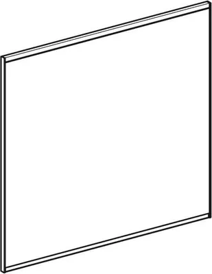 Produktbild von Geberit Option Plus Square Lichtspiegel, direkte und indirekte Beleuchtung, Breite 75cm, 502.782.14.1