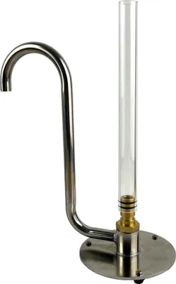 Produktbild von Ölabscheider aus Edelstahl und Glas zur effizienten Trennung von ätherischen Ölen und Hydrolat