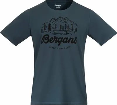 Produktbild von Bergans Classic V2 Tee Men Orion Blue S Koszulka