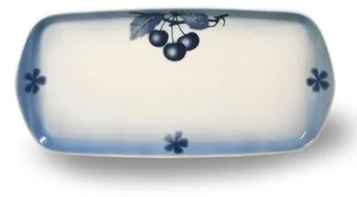 Produktbild von Thun 1794 Porzellantablett, 22 cm, tschechisches Porzellan, blaue Kirschen, Thun