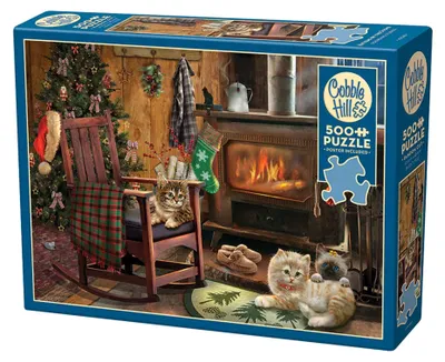 Obrázok produktu pre Puzzle 500 Kocięta przy piecyku 113032
