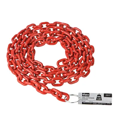 Produktbild von Stahl Forstkette Rückekette 2m 6mm 1,12t rot Güteklasse 8