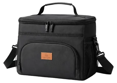 Isolierte Lunchtasche 14 L, faltbar, auslaufsicher, 30x21x22 cm