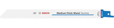 Productafbeelding van Flexibel zaagblad voor reciprozaag, type S 1122 BF, geschikt voor metaal (medium tot dik), afmetingen 0,9 x 19 x 225 mm, 2 stuks