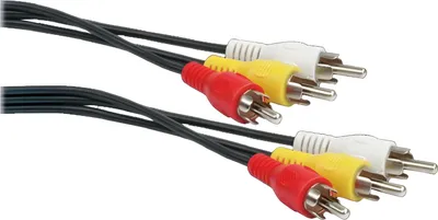 Obrázek produktu pro Schwaiger CIK5015 533, 1,5 m, 3 x RCA, 3 x RCA, Samec, Samec, Černá