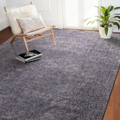 Produktbild von Kuscheliger Kurzflor Teppich - Wohnzimmerteppich - 304,8 x 243,8 cm - 20 mm Florhöhe - Rutschfeste TPR-Unterseite - Fusselfrei - Für Wohnzimmer & Schlafzimmer