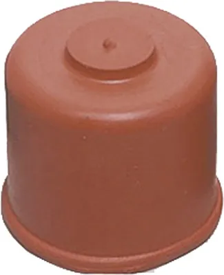 Produktbild von Westmark 10 Süßmostkappen aus Gummi für 0,375 -0,5 l Flaschen (Gr.1), Rot, 40462251