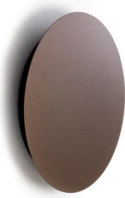 Immagine prodotto di Applique LED RING marrone-nera 10W, bianco caldo 130 lm, metallo, dimensioni: 25x25x5 cm, IP20, Nowodvorski Lighting