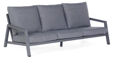 Produktbild von Lounge-Sofa Empire Aluminium Polyester Wetterfest Inklusive Kissen