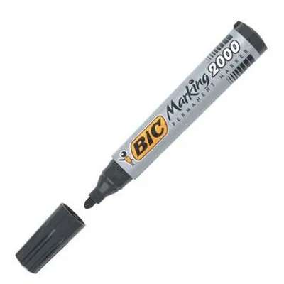 Obrázek produktu pro BIC Marking 2000, Černá, Kuličkový hrot, Černá, 1,7 mm, Inkoust na alkoholové bázi, 145 mm