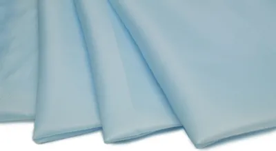 Immagine prodotto di Fodera in poliestere, leggermente trasparente, azzurro 50 x 150 cm