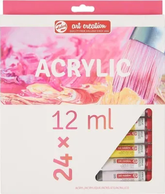 Produktbild von Talens Art Creation 9021724M Set Acrylfarben 24 x 12 ml