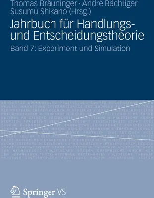 Produktbild von Jahrbuch für Handlungs- und Entscheidungstheorie