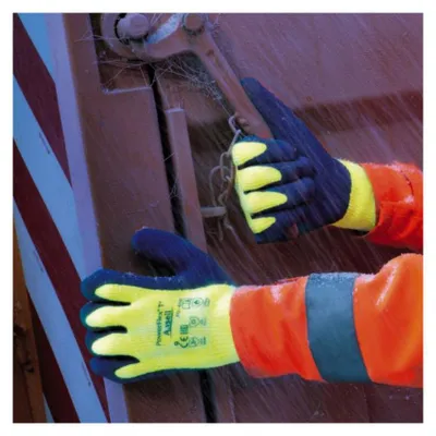 Image de Gant Comasec Powerflex Hi-viz Jaune Protection Haute Visibilité Et Adhérence - Comasec