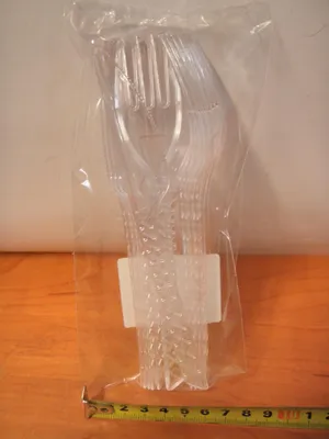 Obrázok produktu pre sada 6 vidličiek + 6 nožov, priehľadné