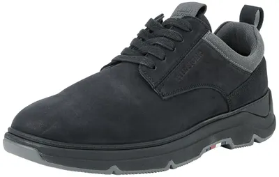 Zdjęcie produktu dla Buty męskie Tommy Hilfiger HILFIGER NUBUCK MIX HYBRID, kolor: czarny, rozmiar: 41 EU