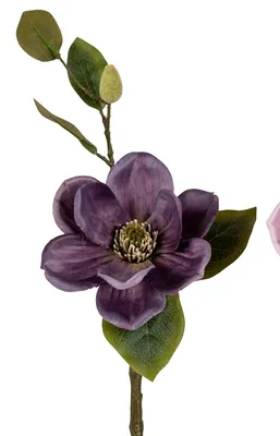 Produktbild von künstliche Magnolie lila H. 46cm Formano Kunstblumen H25