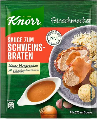 Produktbild von Knorr Feinschmecker Saft zum Schweinsbraten 32g