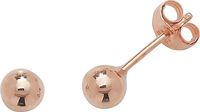 Produktbild von Ohrstecker mit Kugelaufsatz, Damen, Roségold 375/1000 - 4mm; TRS1910MM4