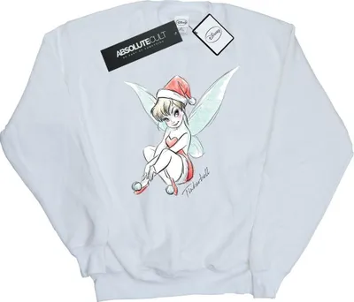 Produktbild von Disney - "Fairy" Sweatshirt für Herren BI47161 (M) (Weiß)