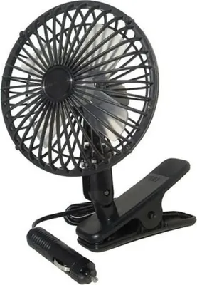 Produktbild von Goldenship Ventilator Schwarz 12V Schwarz 12V