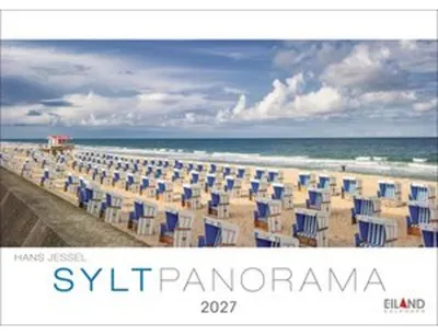 Image de Calendrier 2027 avec cartes postales panoramiques de Sylt - Hans Jessel