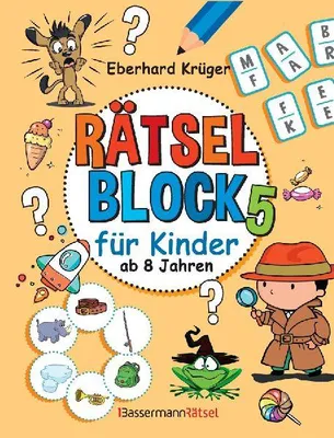 Produktbild von Rätselblock 5 für Kinder ab 8 Jahren
