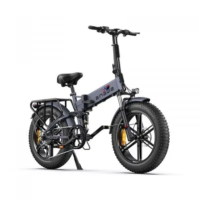 Productafbeelding van Elektrische fiets: 768 Wh-Accu, Actieradius van 75 km, Grijs