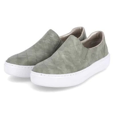 Produktbild von Rieker Slipper  Damen Kunstleder Grün Größe: 40