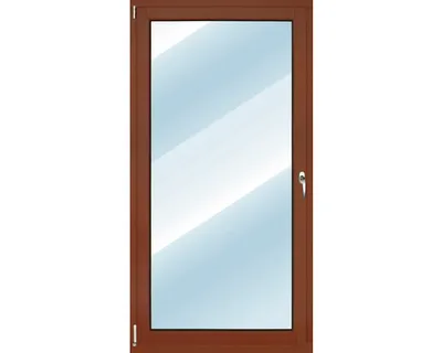 Produktbild von ARON Design Balkontür Kiefer lackiert S30 kastanie/Aluschale außen RAL 7035 lichtgrau 800x1900 mm DIN Links