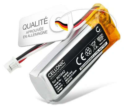 Image de , Batterie pour Domotique / Smart Home Compatible avec Somfy Nina IO, Nina, 5121348A, 901642 (3.85V 650mAh)