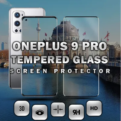 Zdjęcie produktu dla 1-pak OnePlus 9 Pro Szkło ochronne na ekran - Szkło hartowane 9H - Super jakość 3D