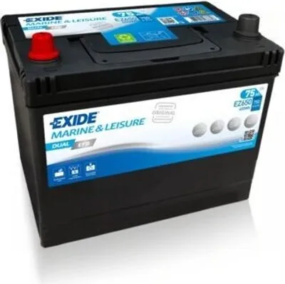 Produktbild von EXIDE Dual EFB Starterbatterie 12V 75Ah 750A/EN D26 für Auto LKW Batterie