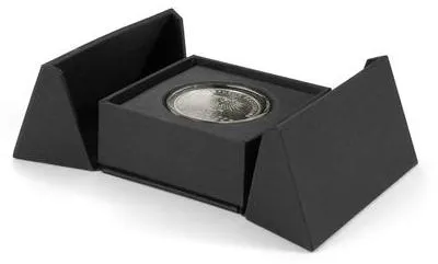 Produktbild von Porta Münzetui für eine runde Münzkapsel 33 mm, schwarz