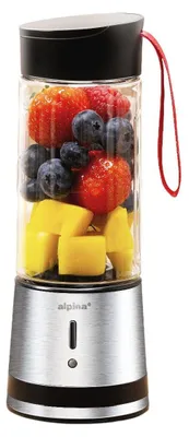 Mini-Blender to Go 300 ml, USB-aufladbar, 125 W, Silber
