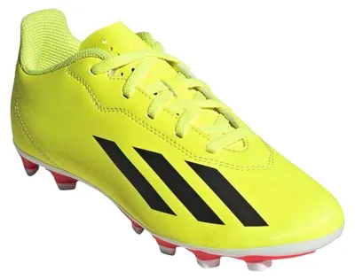 Produktbild von Adidas - Kinder Fußball-Stiefel "X Crazyfast Club" PP4146 (38,5 EU) (Rot/Gelb)