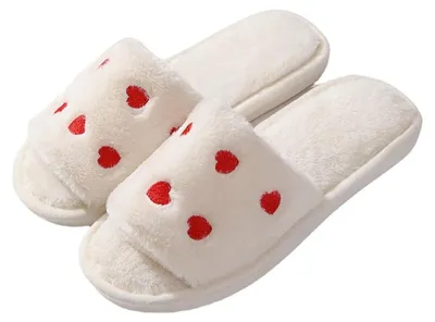 Productafbeelding van Warme Pluche Slippers voor Binnen en Buiten
