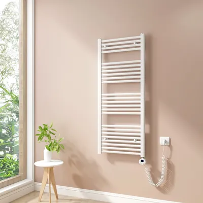Produktbild von Heilmetz Heizkörper Elektrisches Badheizkörper Handtuchtrockner 120x50 cm Weiß Handtuchwärmer